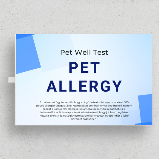 Kutya allergia teszt